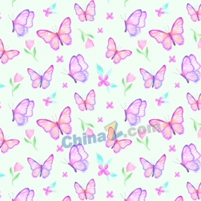 炫彩蝴蝶矢量背景图设计